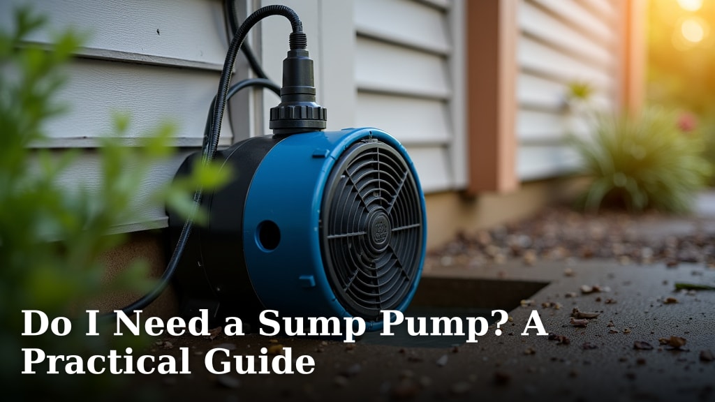 Do I Need a Sump Pump? A Practical Guide