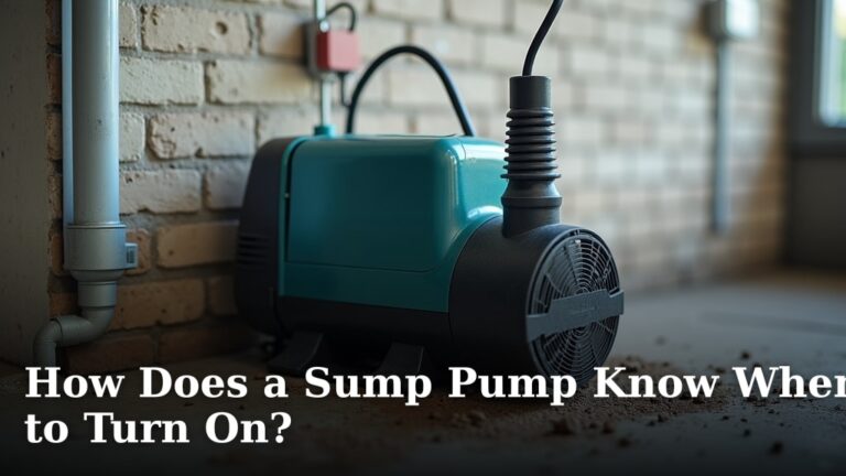 How Does a Sump Pump Know When to Turn On?
