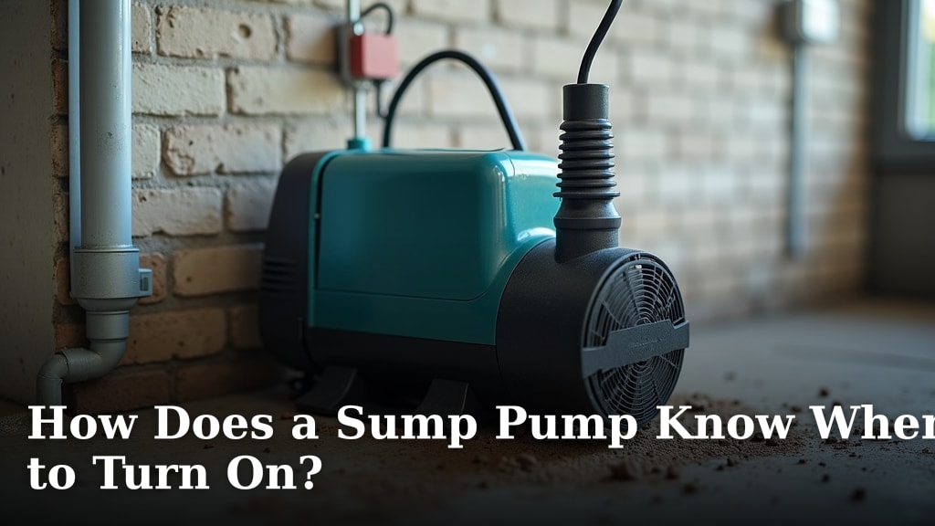 How Does a Sump Pump Know When to Turn On?