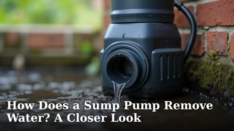 How Does a Sump Pump Remove Water? A Closer Look