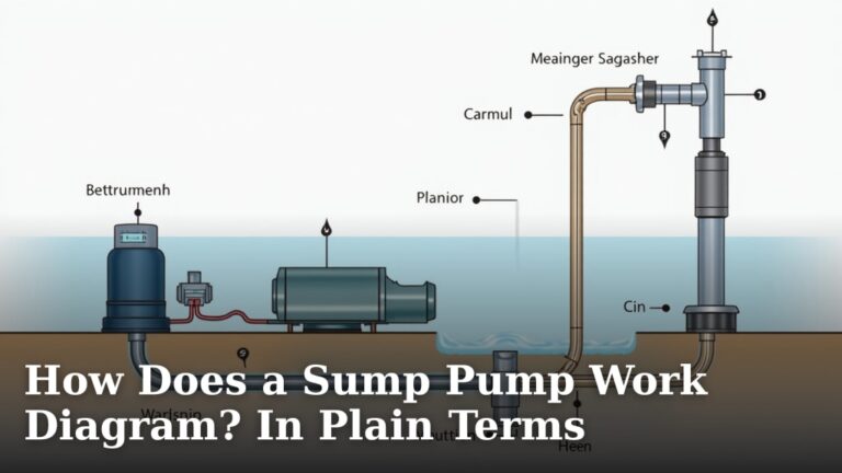 How Does a Sump Pump Work Diagram? In Plain Terms