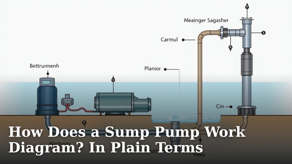 How Does a Sump Pump Work Diagram? In Plain Terms