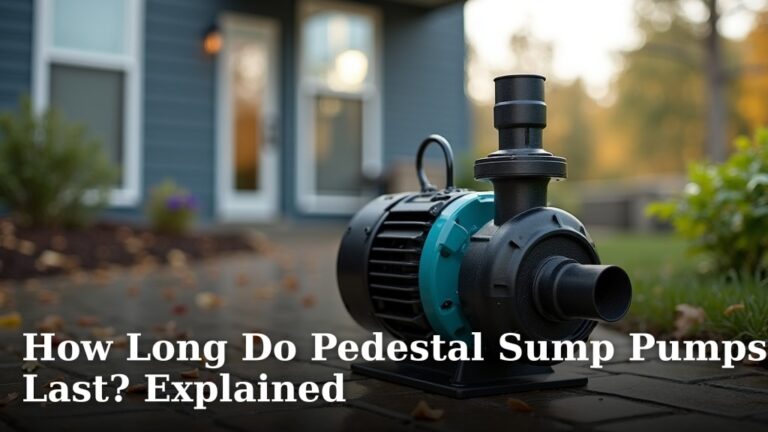 How Long Do Pedestal Sump Pumps Last? Explained