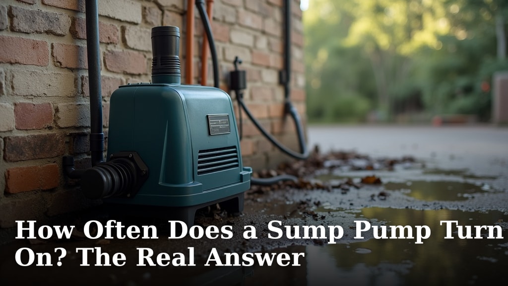 How Often Does a Sump Pump Turn On? The Real Answer