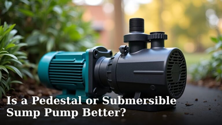 Is a Pedestal or Submersible Sump Pump Better?
