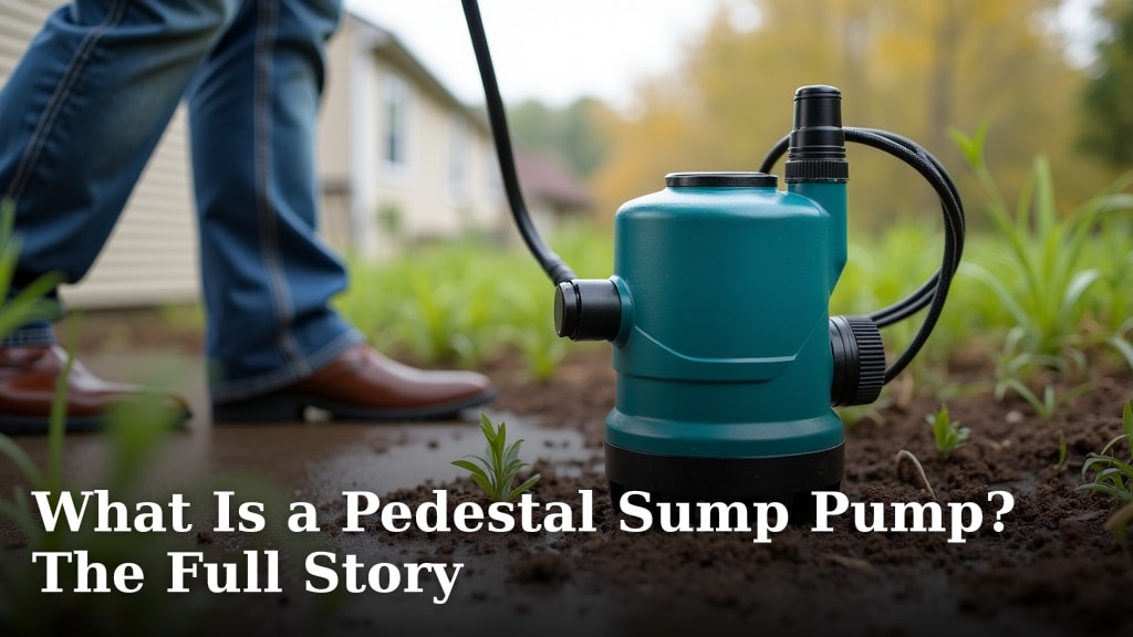 What Is a Pedestal Sump Pump? The Full Story