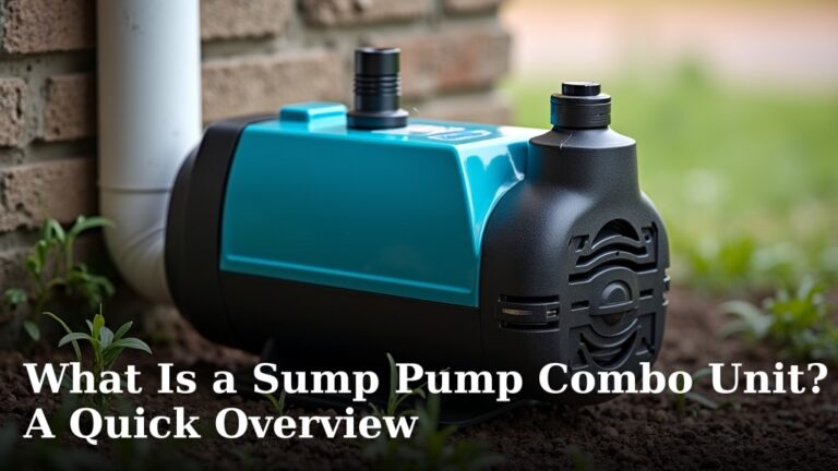 What Is a Sump Pump Combo Unit? A Quick Overview