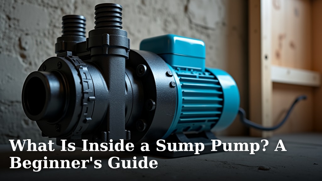 What Is Inside a Sump Pump? A Beginner's Guide