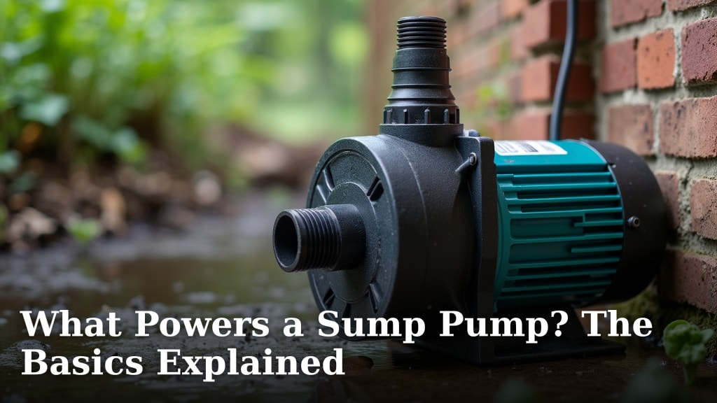 What Powers a Sump Pump? The Basics Explained