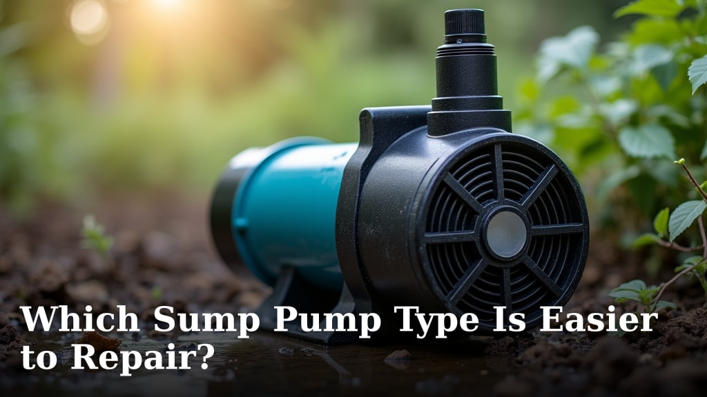 Which Sump Pump Type Is Easier to Repair?